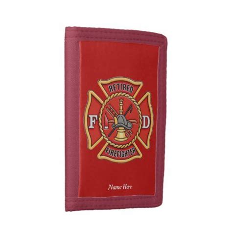 retired firefighter wallet.